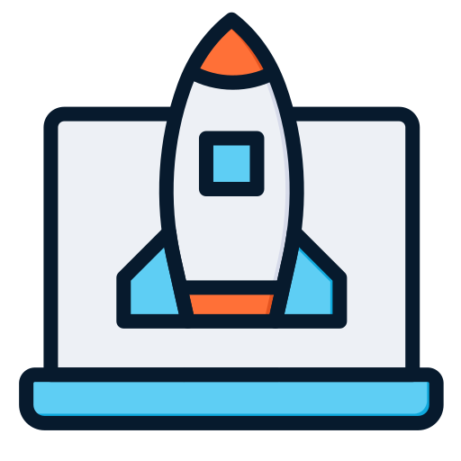 Rocket launch Generic Outline Color icon