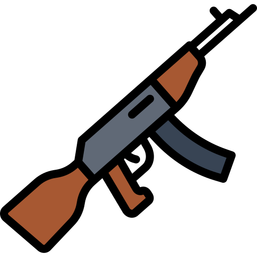 Rifle Generic Outline Color icon