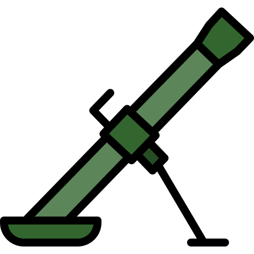 military mortar symbol