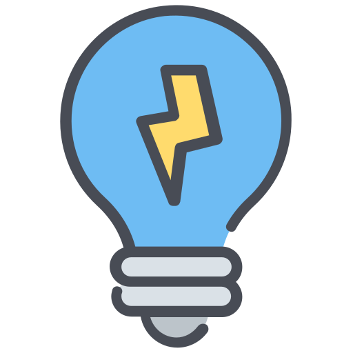 Light bulb Generic Outline Color icon