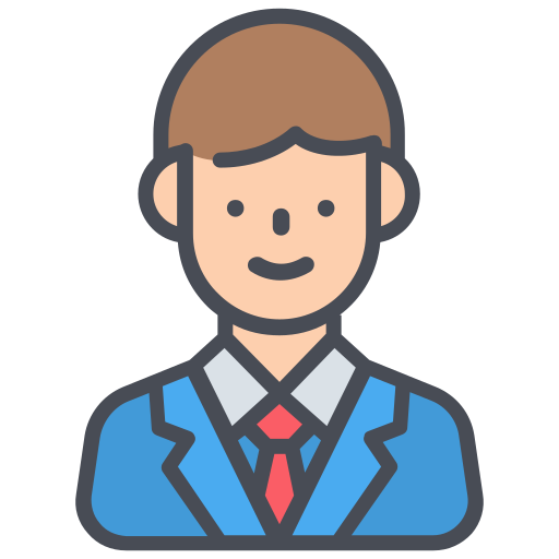 Businessman Generic Outline Color icon