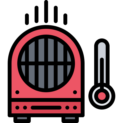 Heater free icon Heater free icon