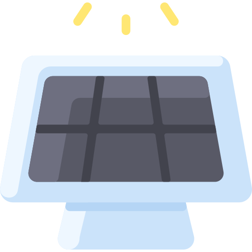 panel solar icono gratis