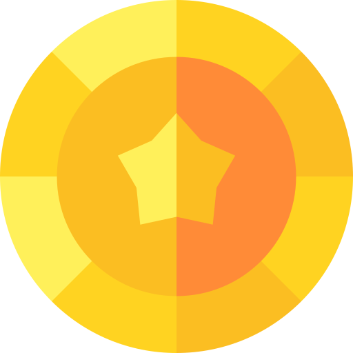 Coin Basic Straight Flat icon