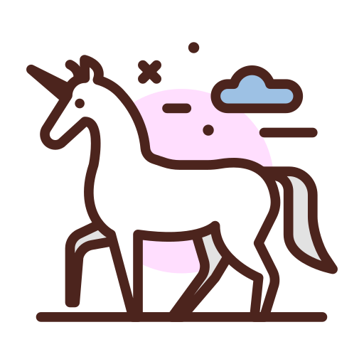 licorne Icône gratuit