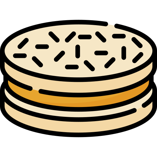 Alfajor Special Lineal color icon