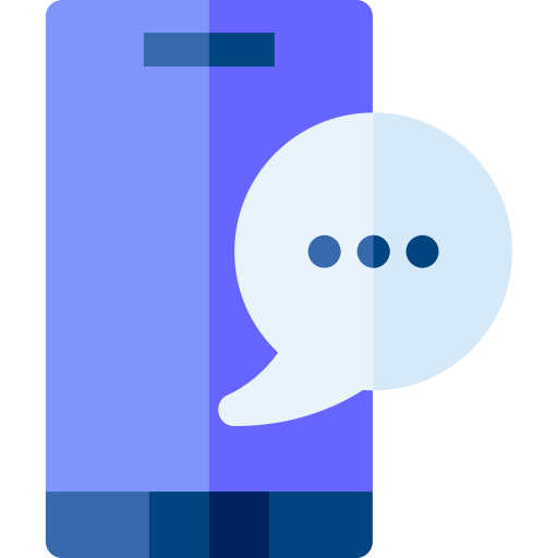 Instant messaging Basic Rounded Flat icon