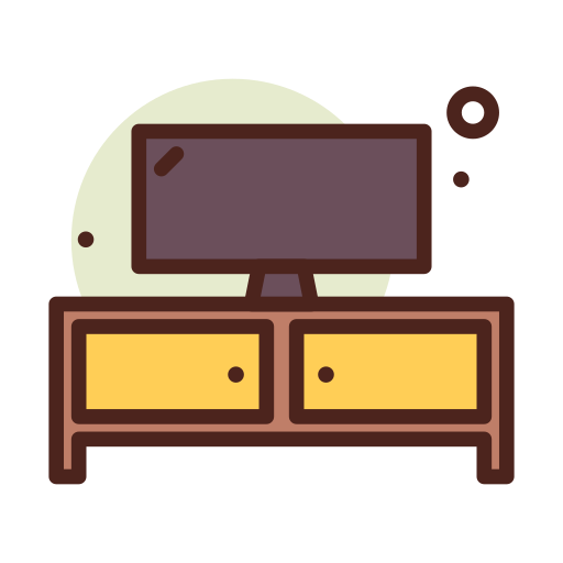 meuble télévision Icône gratuit meuble télévision Icône gratuit