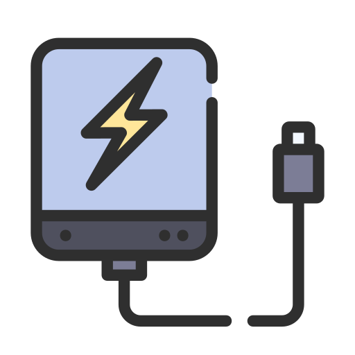 Power bank Generic Outline Color icon