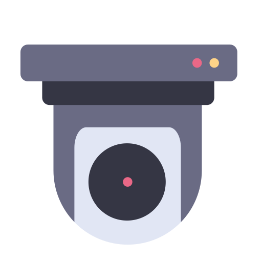 circuito cerrado de televisión icono gratis