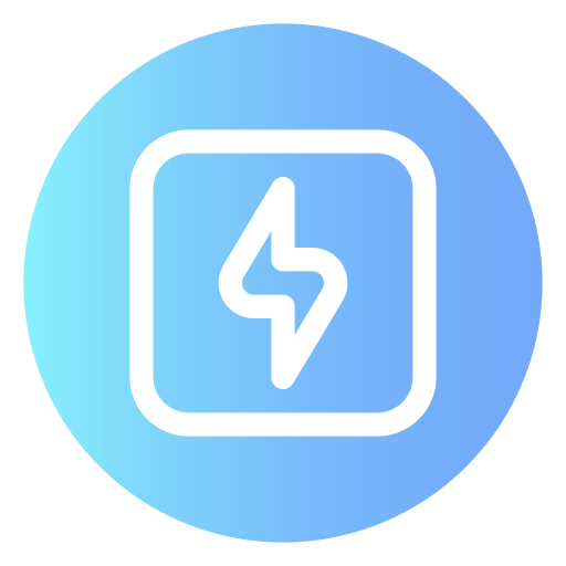 Electricity free icon