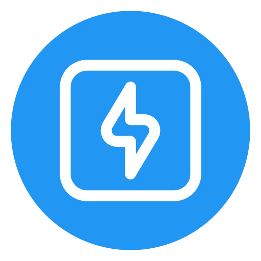 Electricity free icon