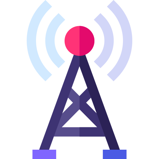 antena de radio icono gratis