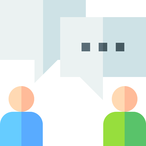 konversation kostenlos Icon konversation kostenlos Icon