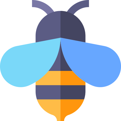 abeja icono gratis