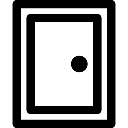 puerta de la habitación icono gratis