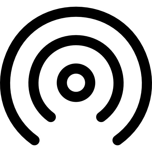 Wifi Basic Rounded Lineal icon