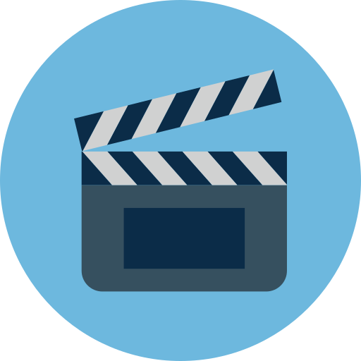 Clapperboard Generic Circular icon