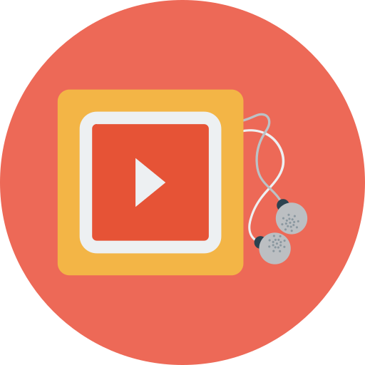 reproductor de video icono gratis