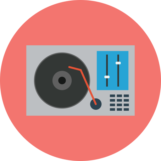 Record player Generic Circular icon