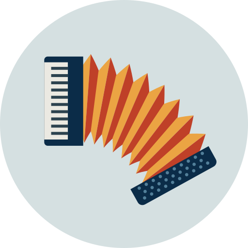 accordéon Icône gratuit accordéon Icône gratuit