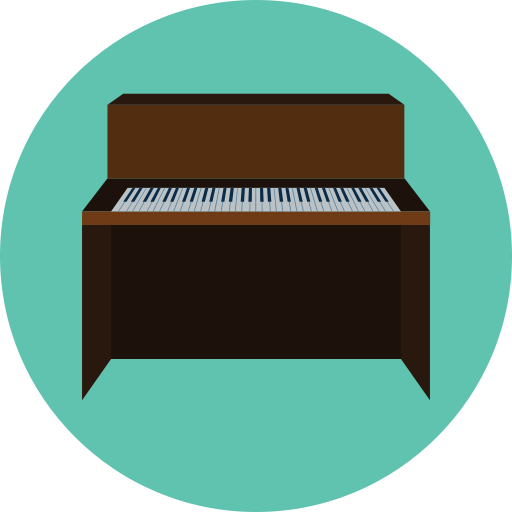 piano icono gratis