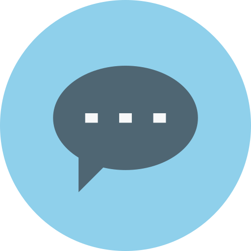 Chat Generic Circular icon