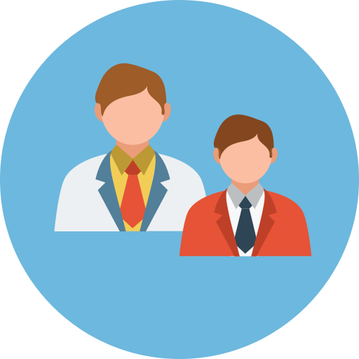 empresarios icono gratis