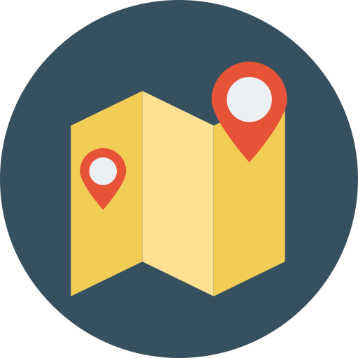 mapas icono gratis