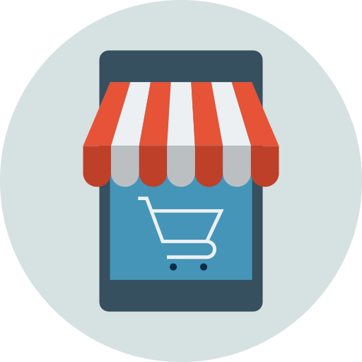 tienda online icono gratis
