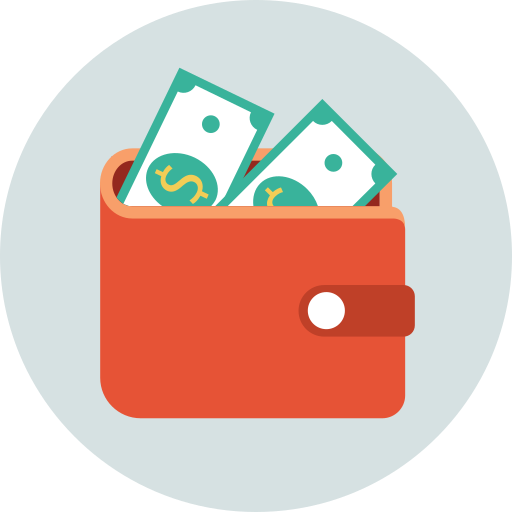 cartera icono gratis