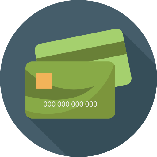 Credit card free icon