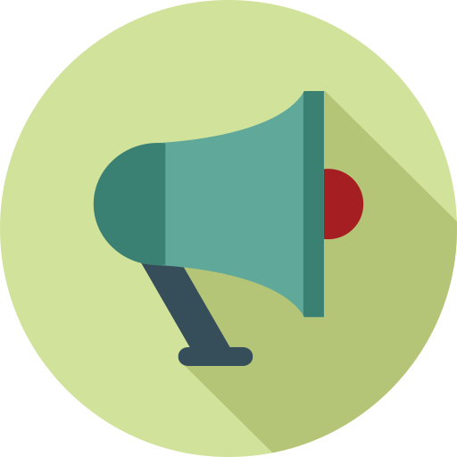 Megaphone free icon Megaphone free icon