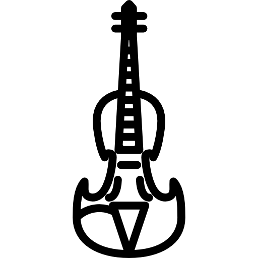 violín icono gratis