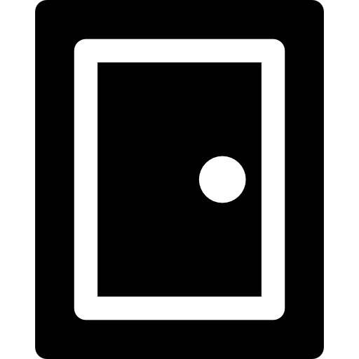 puerta de la habitación icono gratis