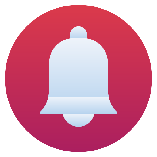 Red bell icon - Free red bell icons