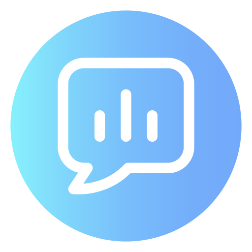 Chat Generic Flat Gradient icon