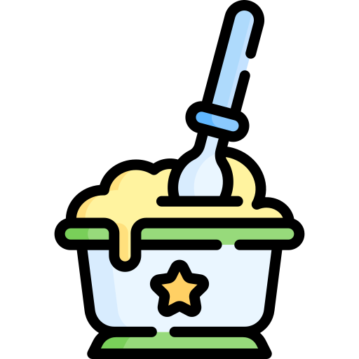 Baby food free icon Baby food free icon