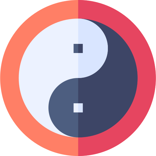 yin yang icono gratis