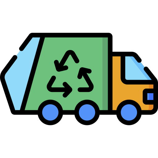 Garbage truck free icon Garbage truck free icon