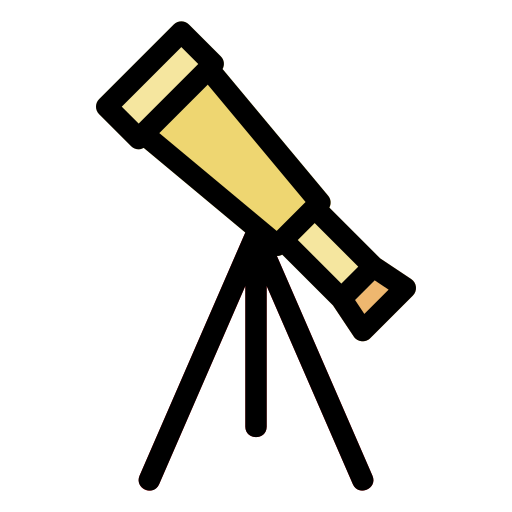 Telescope free icon