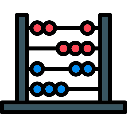 Abacus Generic Outline Color icon