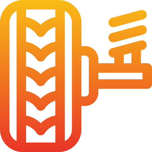 suspensión del auto icono gratis