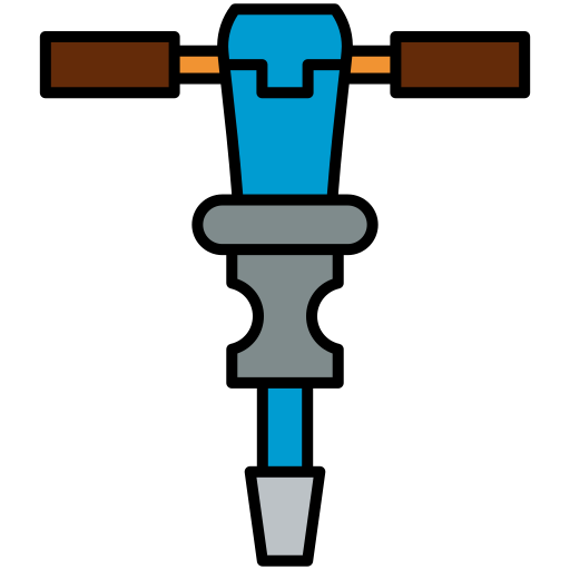 Jackhammer Generic Outline Color Icon