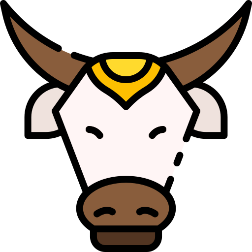 vaca icono gratis