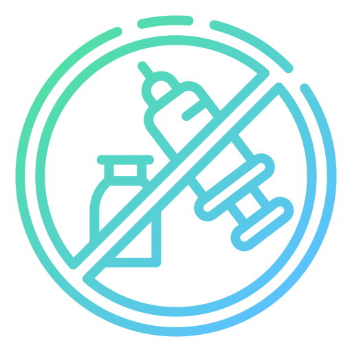 sin vacunas icono gratis