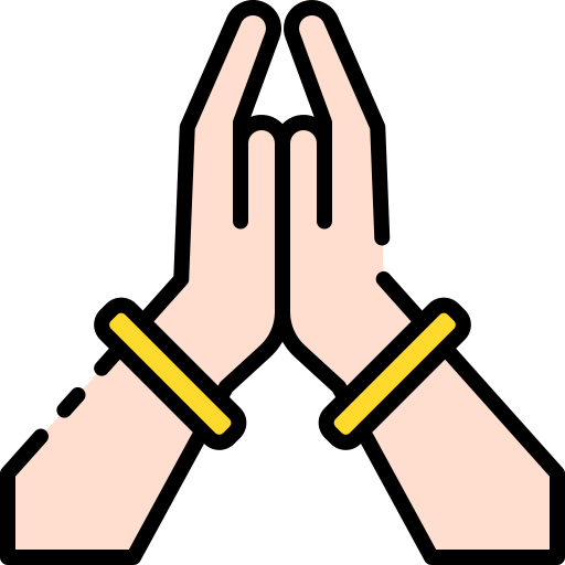 Namaste Good Ware Lineal Color icon