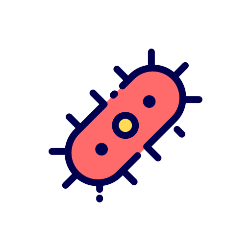 bacterias icono gratis