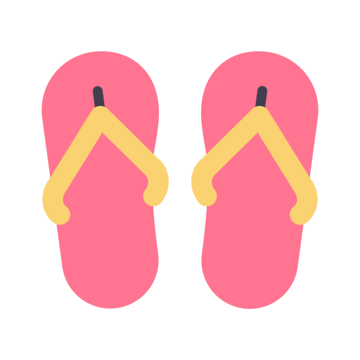 Flip flops Good Ware Flat icon