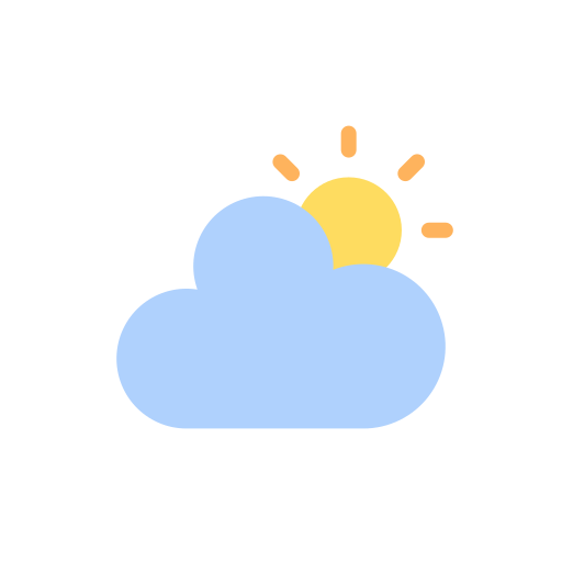 Cloudy Good Ware Flat icon